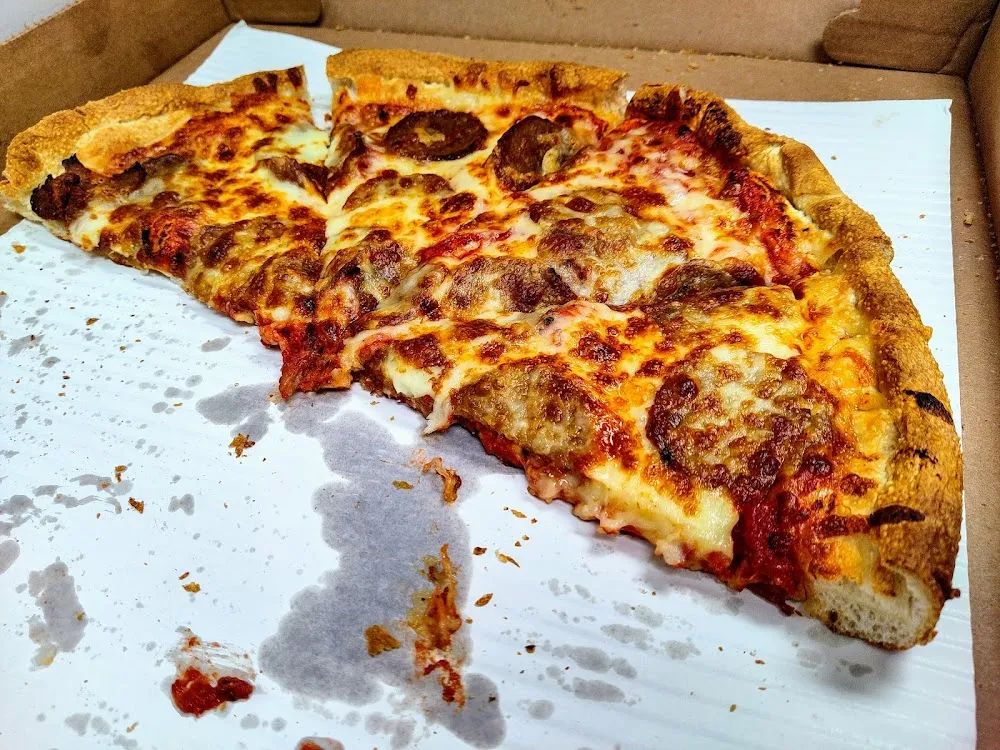 Large Meatball Pizza