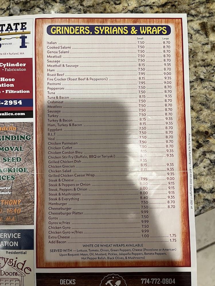 Holiday Pizza Menu image 3